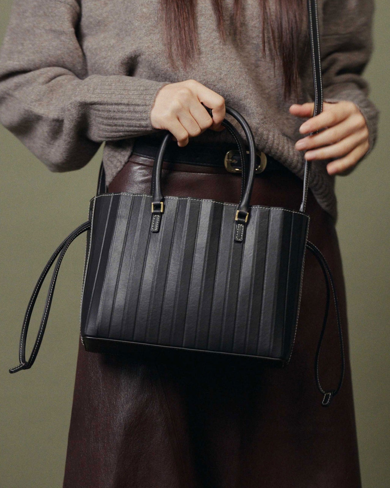 Flaum Tote Bag Small Black