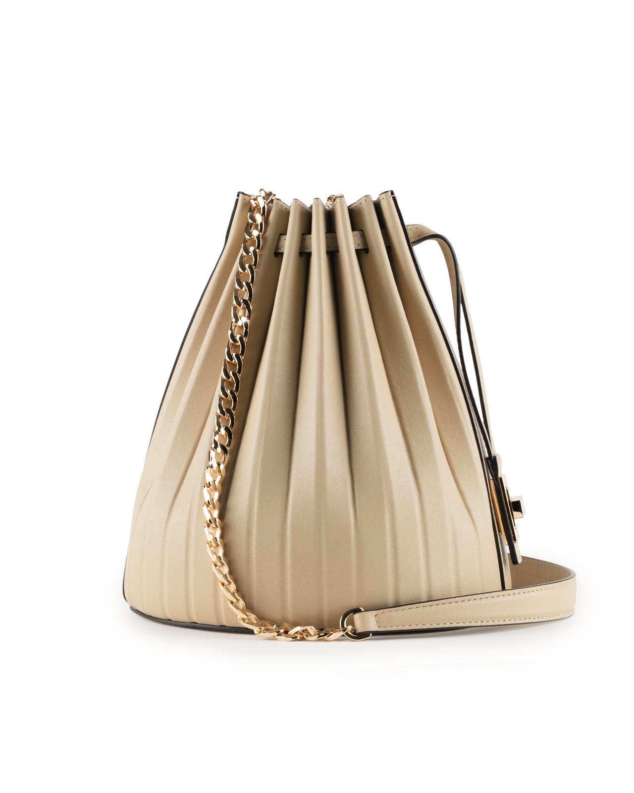 Flaum Bucket Bag Cream