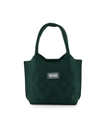 Dia Knit Shopper Bag Small Green