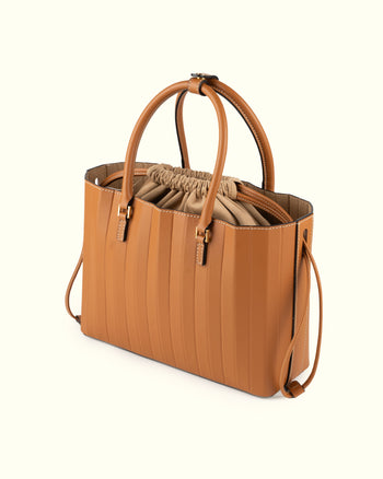Flaum Tote Bag Small Brown 【予約販売】12月第3週 発送予定