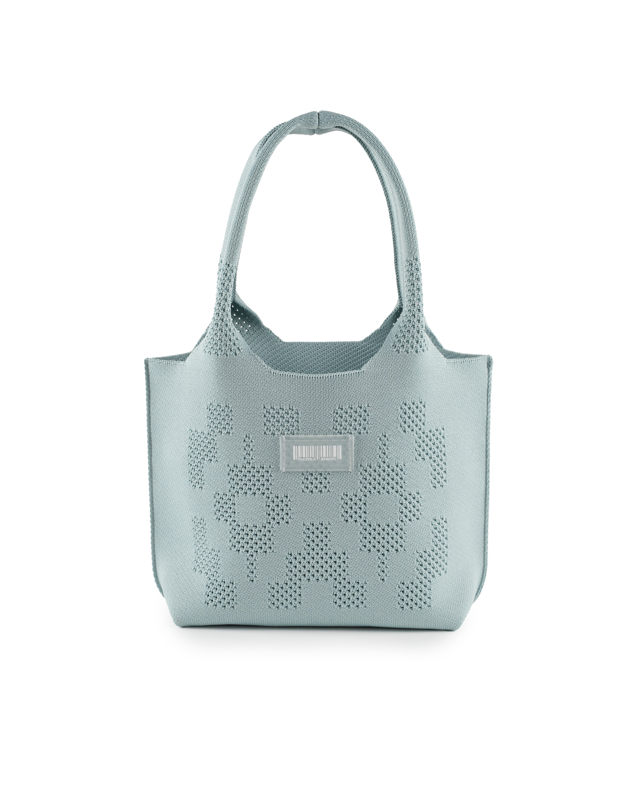 Dia Knit Shopper Bag Small SkyBlue