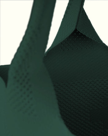 Dia Knit Shopper Bag Green