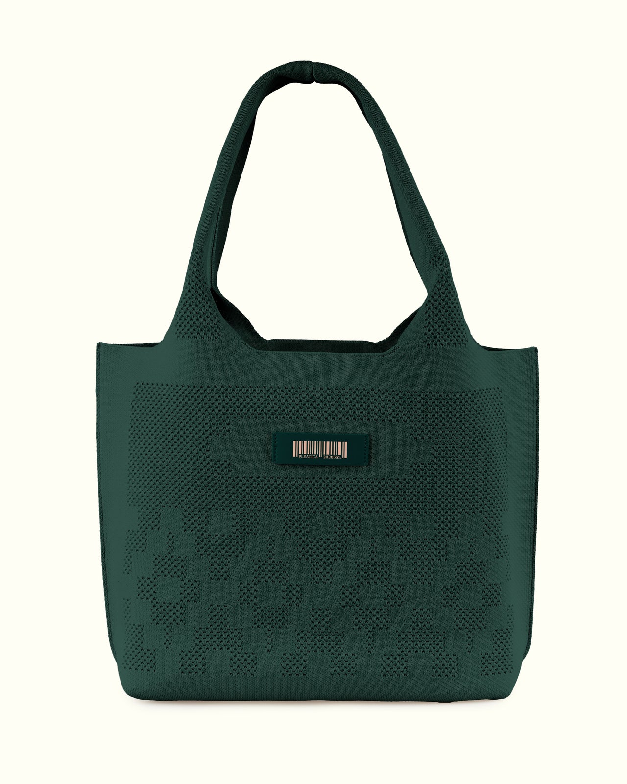 Dia Knit Shopper Bag Green