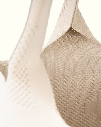 Dia Knit Shopper Bag Ivory