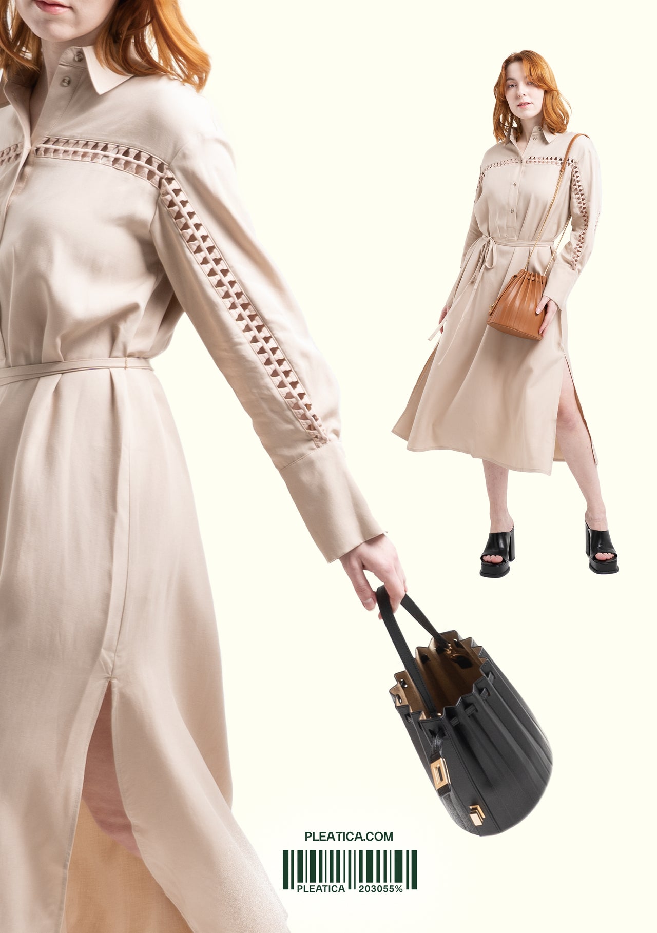 Flaum Bucket Bag Black