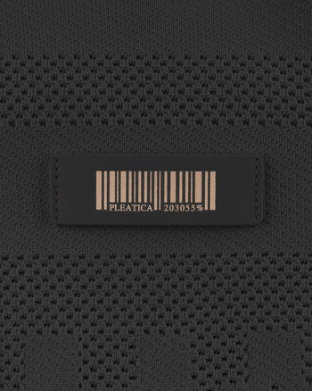 Dia Knit Shopper Bag Black
