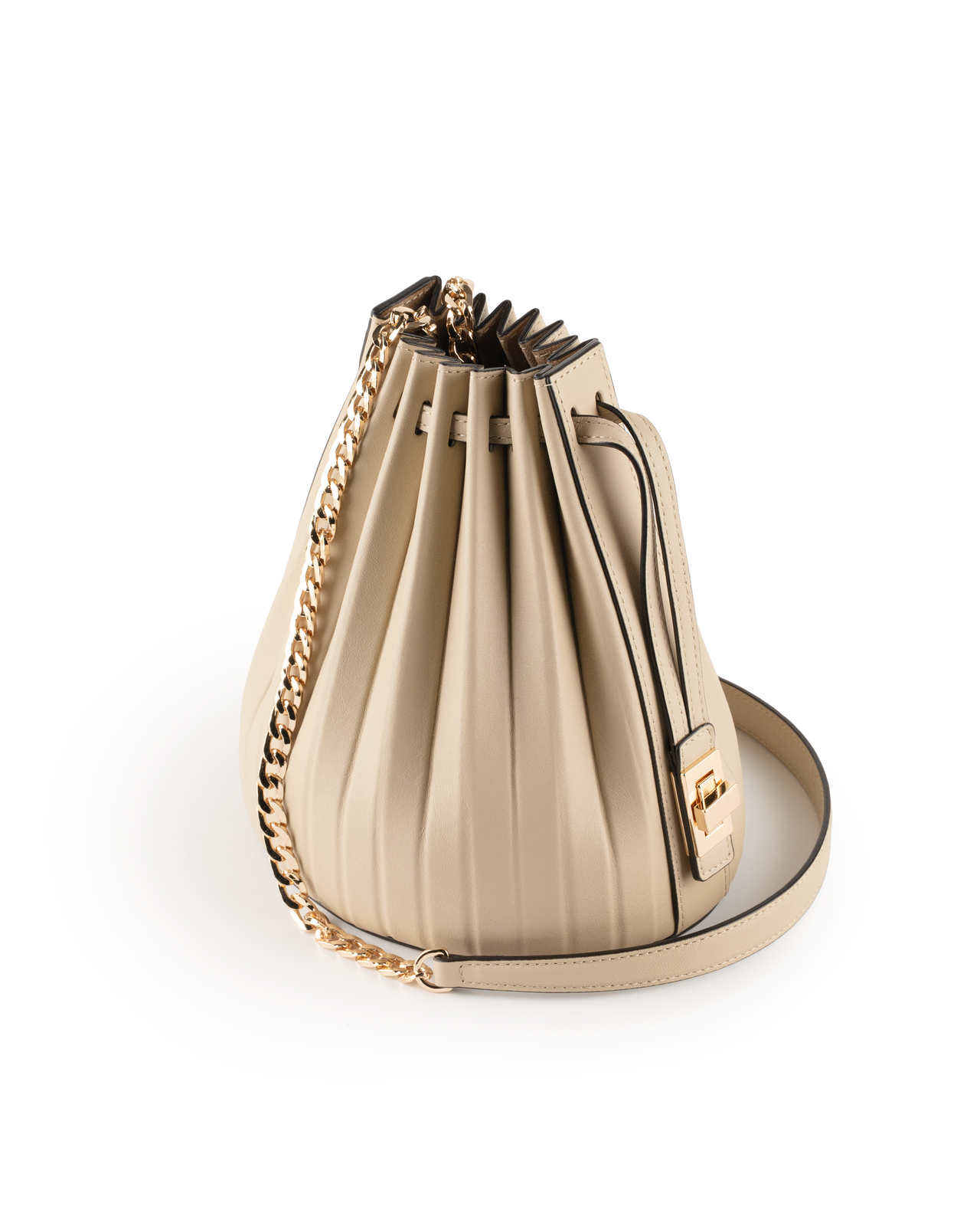 Flaum Bucket Bag Cream