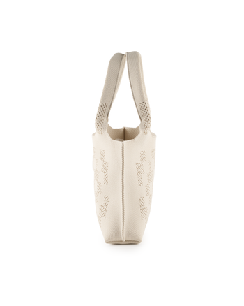 Dia Knit Shopper Bag Small Ivory