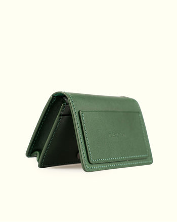 Remember Business Card Holder Green