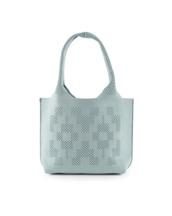 Dia Knit Shopper Bag Small SkyBlue