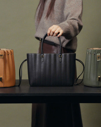 Flaum Tote Bag Small Brown 【予約販売】12月第3週 発送予定