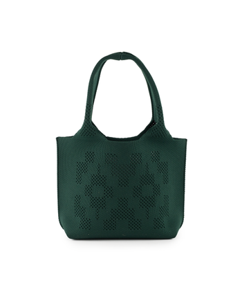 Dia Knit Shopper Bag Small Green