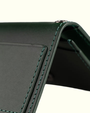 Remember Business Card Holder Green