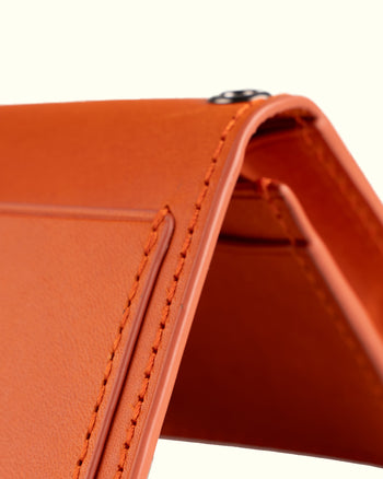 Remember Business Card Holder Orange