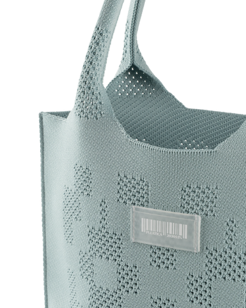 Dia Knit Shopper Bag Small SkyBlue