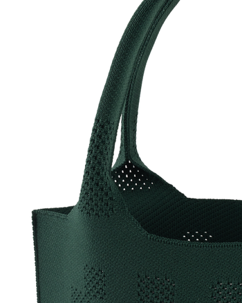 Dia Knit Shopper Bag Small Green