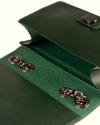 Square Bag Green