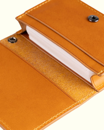 Remember Business Card Holder Yellow