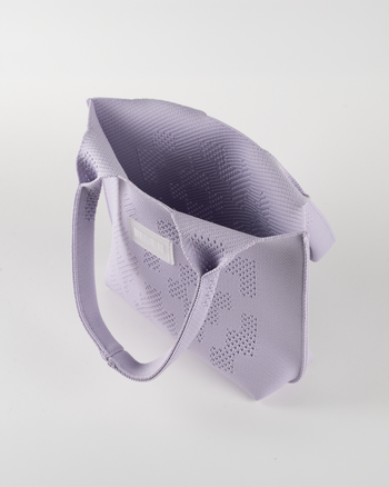 Dia Knit Shopper Bag Small Lavender