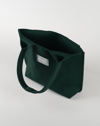 Dia Knit Shopper Bag Small Green