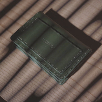 Remember Business Card Holder Green